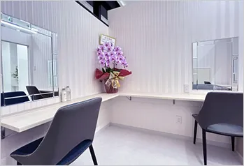 パウダールーム完備