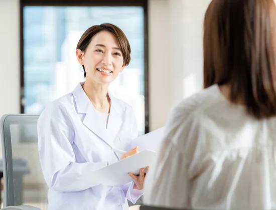 施術後も安心サポート医師常駐で万全対応。