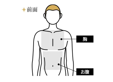 胸・腹都度払い14,230円(税込)